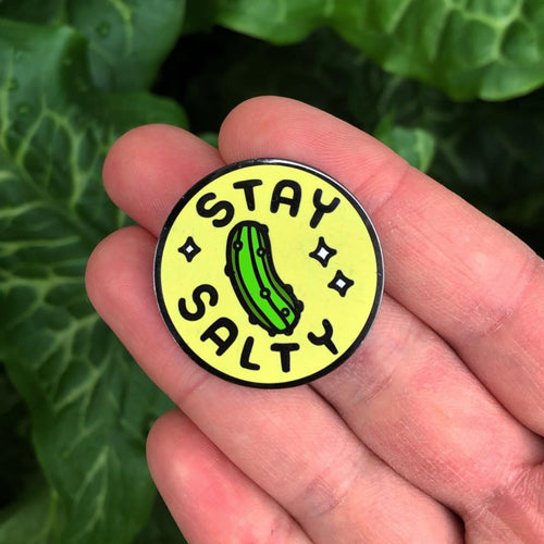 Stay Salty enamel pin