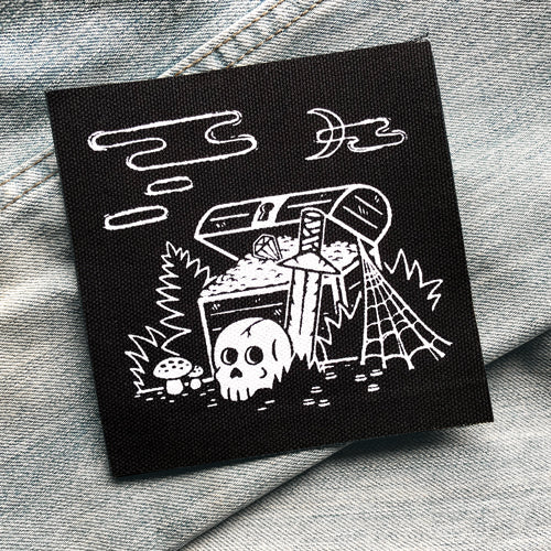 Dungeon Treasure canvas patch