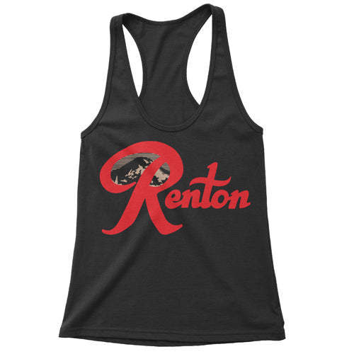 Renton Black Racerback Tank